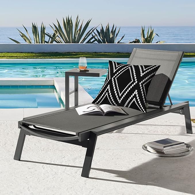 Outdoor Pillow Cover Waterproof Set of 2, Black and White Geometric Throw Pillows Cover for Patio Furniture, Outdoor Pillow Covers for Couch, Black (Black&White-01, 18" x 18" Pack of 2)