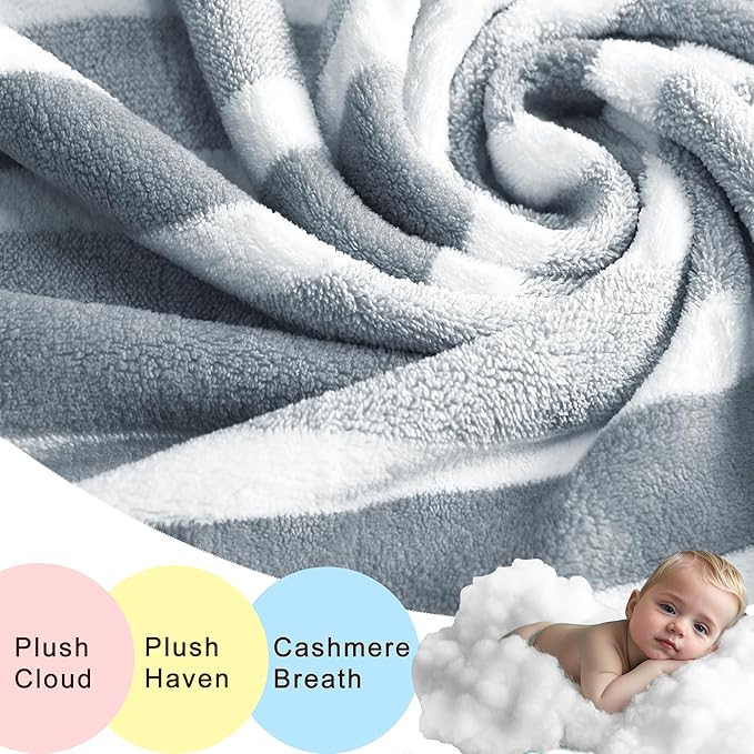 Lounge Chaise Chair Towel Cover - 1 Pc Ultra Plush & Absorbent Micro Fleece Towel Cover for Pool,Beach,Outdoor(Garden,Courtyard) | Faster Drying, Non-Slip, 2 Side Pockets | 85" x 30" - Gray