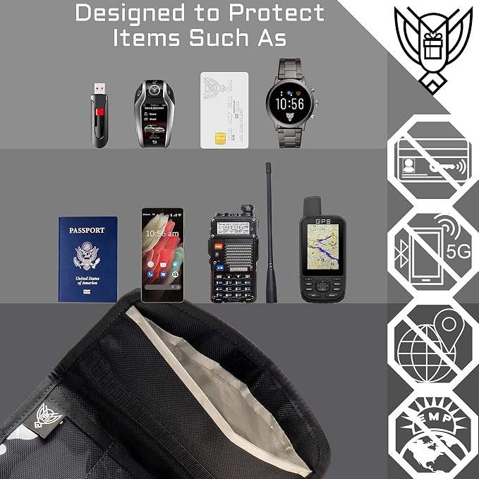 Xtreme Sight Line ~ G CUBƎ 50 Faraday Bag + LITE Faraday Bag Combo for Small to Medium Generators and Electronics ~ Protects Against EMP/CME/EMF/RF ~ Coyote Brown Combo
