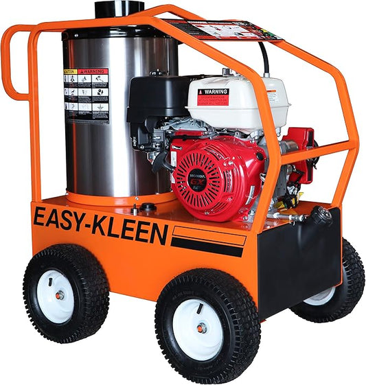 Easy-Kleen Hot Water Pressure Washer Gasoline Powered with a Diesel Burner 3.5GPM 4000PSI 13 HP Engine