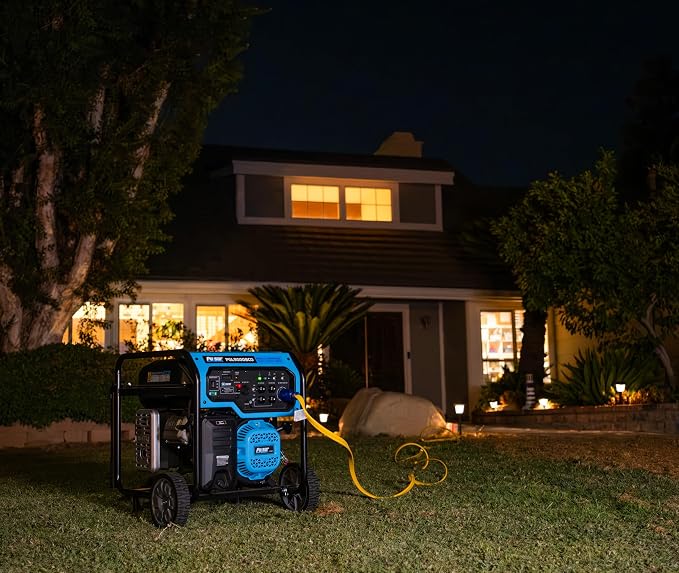 Pulsar 9,000-Watt Dual-Fuel Generator with Electric Start and CO Alert