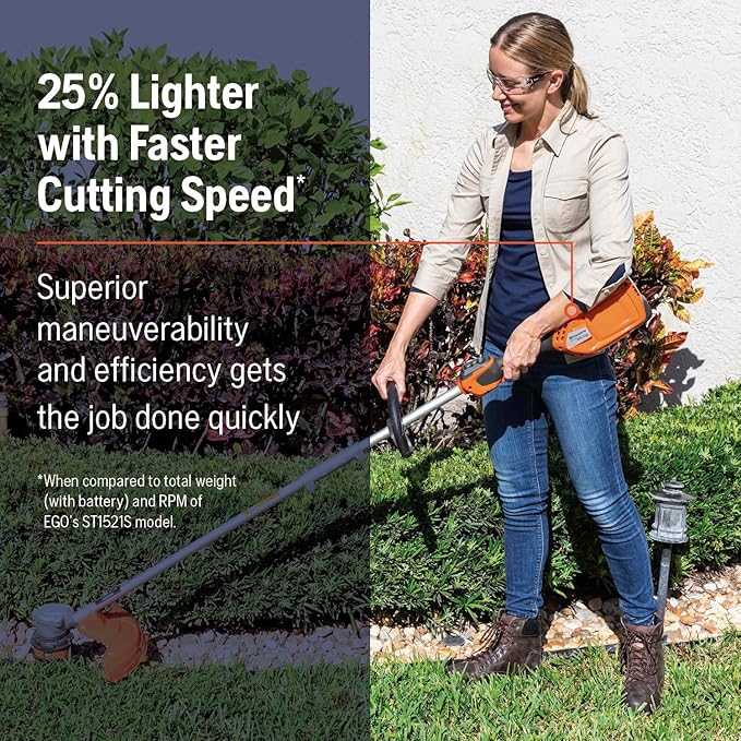 Husqvarna WeedEater 320iL Cordless String Trimmer with Battery and Charger, 16-Inch & 639005102 String Trimmer line .095-Inch 140ft Spool Titanium Force, 095" x 140', Silver