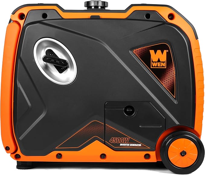 WEN DF452iX Super Quiet 4500-Watt Remote Electric Start Dual Fuel RV-Ready Portable Inverter Generator with Fuel Shut-Off and CO Watchdog