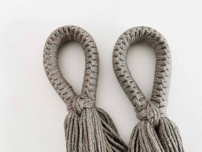 Traditional Mayan Hammock - Hammock Made with Thick Cotton Thread (Gray, Medium)