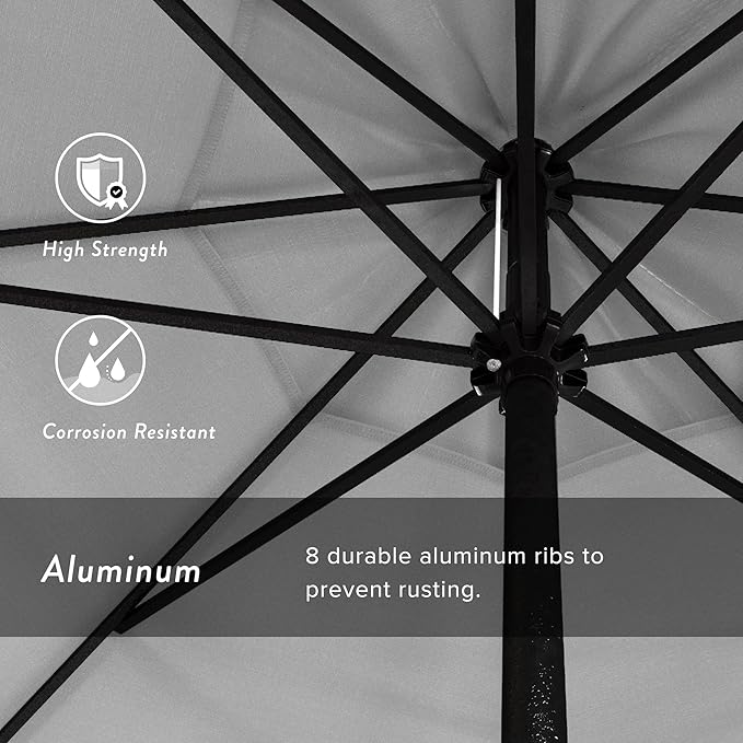 California Umbrella 9' Rd Aluminum Patio Umbrella
