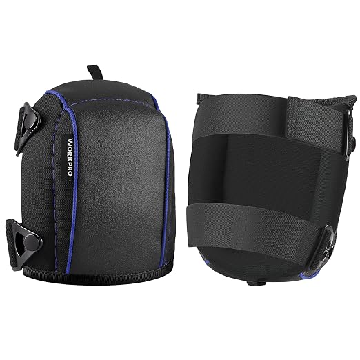 WORKPRO Garden Knee Pads For Unisex-Adult | Flooring Kneepads with Foam Padding, Comfortable Kneeling Cushion for Gardening, House Cleaning, Construction Work