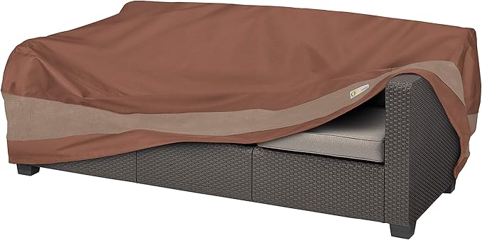 DUCKCOVERS Ultimate Waterproof 93 Inch Patio Sofa Cover, Patio Furniture Covers