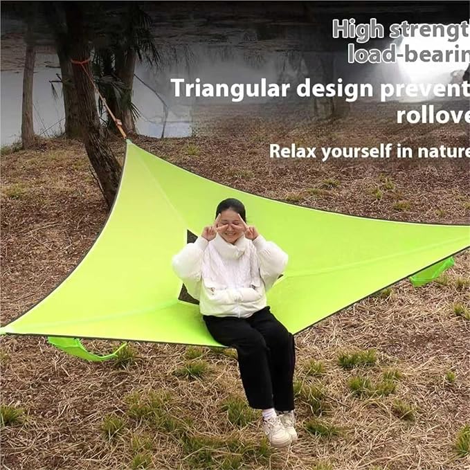 Camping Hammock， Portable Camping Hammock with Storage Bags(3m(9.8ft))
