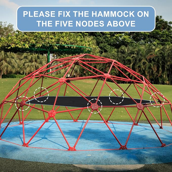 Black Diamond Climbing Dome Hammock - 47.24x70.87in, 300 Lb Capacity, Compatible with 10ft Dome Climber