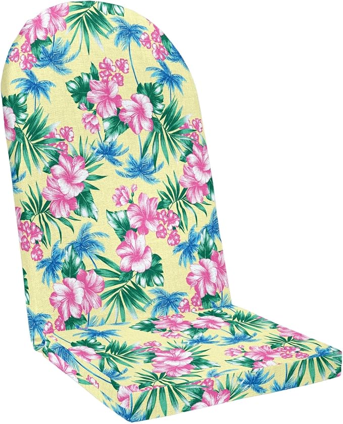 BrylaneHome Bh Outdoor Performance Adirondack Chair Cushion - Banana Island