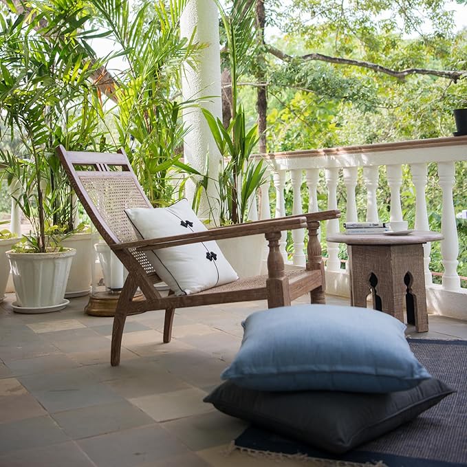 12 x 20 Outdoor Pillow Insert Small Throw Pillow Inserts Pack of 2 Water Resistant Patio Furniture Pillows Decorative Porch Couch Pillows Premium Rectangle Lumbar Sofa Pillow, White