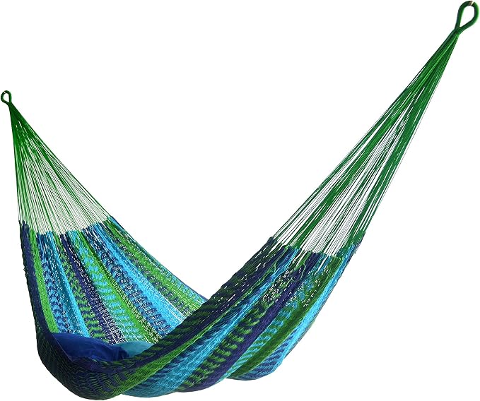 HAMMOCKS RADA - Super Cotton Thicker String - Mayan Style (Ocean Color)