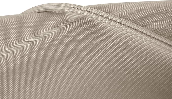 Classic Accessories Storigami Water-Resistant 104 Inch Easy Fold Patio Right-Facing Sectional Lounge Set Cover, Goat Tan, Patio Furniture Covers