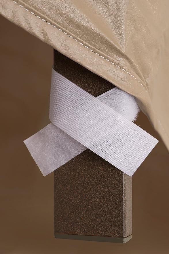 Protective Covers Weatherproof 2 Seat Wicker/Rattan Sofa Cover, Large, Tan - 1125-TN