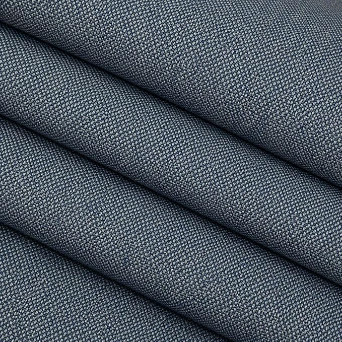 RSH DECOR: Sunbrella Play Jumbo Lumbar Pillows Set of 2 | 26" x 16" | Water and Fade-Resistant Performance Fabric | Outdoor Pillow Covers with Down-Alternative Inserts | Play Midnight Navy