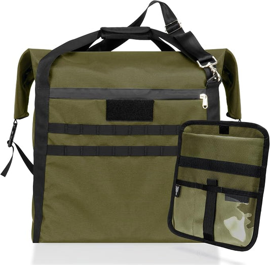 Xtreme Sight Line ~ G CUBƎ 50 Faraday Bag + LITE Faraday Bag Combo for Small to Medium Generators and Electronics ~ Protects Against EMP/CME/EMF/RF ~ OD Green Combo