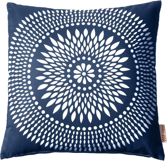 Modway Outdoor Indoor All Weather Patio Throw Pillow in Cartouche