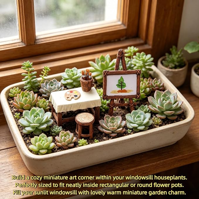 Fairy Garden Accessories,Fairy Garden Accessories Outdoor,Fairy Garden | fairy garden decor,fairy garden supplies,mini fairy garden accessories,mini furniture,dollhouse furniture,fairy garden kit