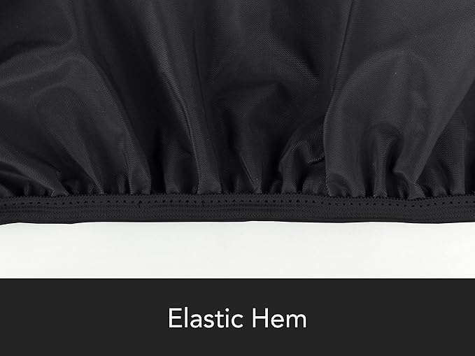 Covermates Classic Outdoor Chair Cover – Heavy-Duty 12-Gauge Vinyl Patio Chair Protector, Weather-Resistant, Elastic Hem, Fits Most Garden & Deck Chairs, 26W x 34D x 35H - Set of 2