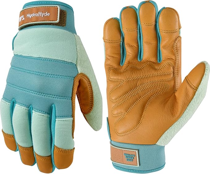 Wells Lamont Women's HydraHyde Leather Hybrid Gloves