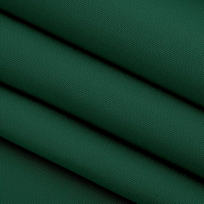 RSH DECOR: Sunbrella Tufted Wicker U-Shape Cushions Set of 2 | 19” x 19” | Water and Fade-Resistant Performance Fabric | Outdoor Seat Cushions for Patio Furniture | Canvas Forest Green