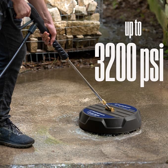 Westinghouse WPX2700e Electric Pressure Washer, 2700 PSI and 1.76 Max GPM & Universal 15” Pressure Washer Surface Cleaner Attachment
