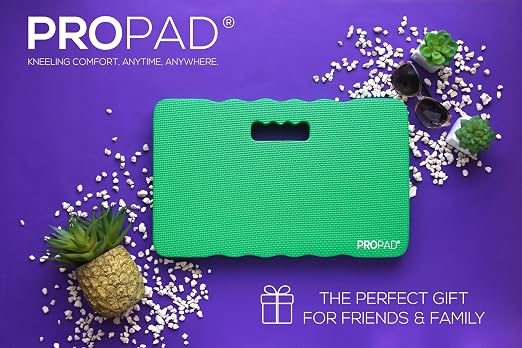 RED Home Club Thick Kneeling Pads, Garden Kneeler for Gardening, Bath Kneeler for Baby Bath, Kneeling Mat for Yoga, Knee Pad for Work, Extra Large (XL) 18 x 11 x 1.5 Inches, Green (Pack of 2)