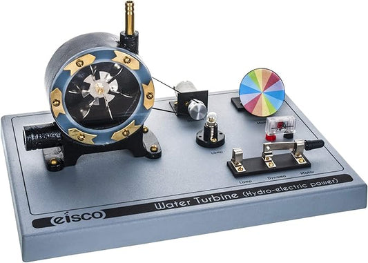 Hydro-Electric Power Station - Working Water Turbine To Generate Electricity - Eisco Labs