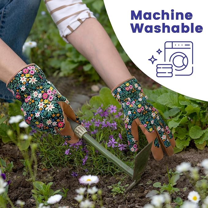 Gardening Gloves,Garden Gloves for Women Firm Grip Breathable Thorn Proof