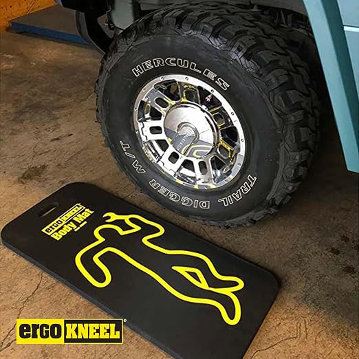 Body Mat, 41" x 17" x 1", Heavy-Duty Anti-Fatigue Foam Pad | Industrial use, Severe kneeling, Heavy-duty foam, Anti-fatigue comfort, 41" x 17" x 1"