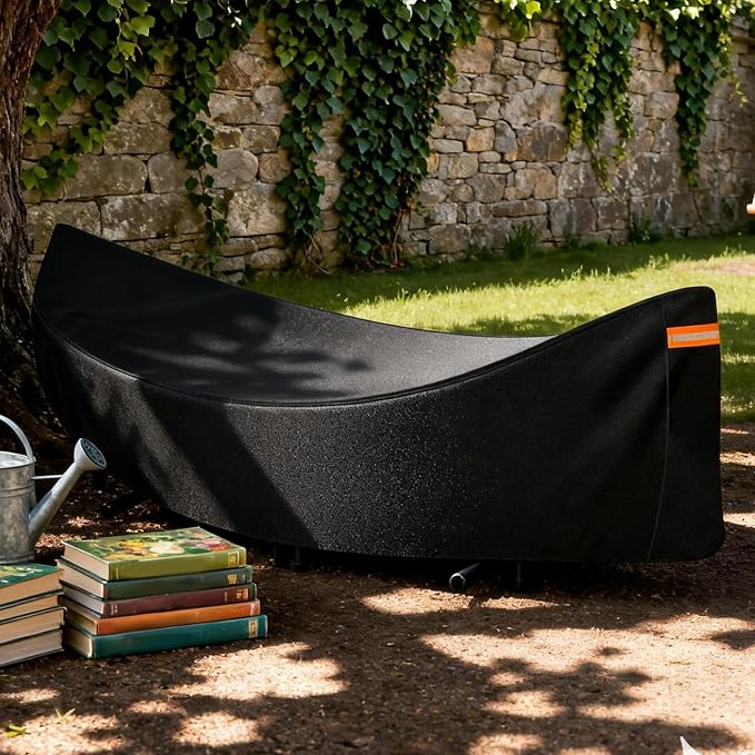 Hammock Cover - Waterproof Hammock Protector, Heavy Duty Water-Resistant Dustproof Protective Cover for Camping Hammocks and Outdoor Gear Protection, Weather Shield for Hiking, Biking, Cycling
