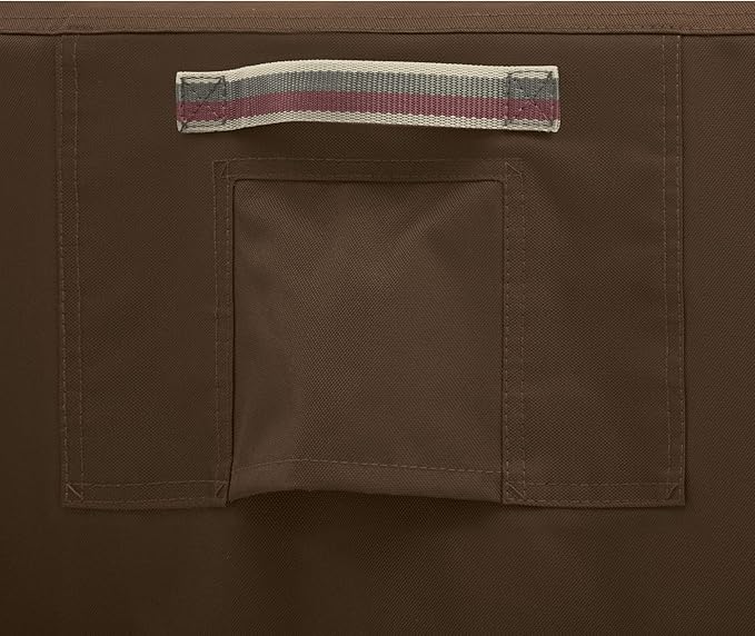 Classic Accessories Madrona Waterproof 100 x 80 x 36 Inch General Purpose Patio Cover, Dark Cocoa