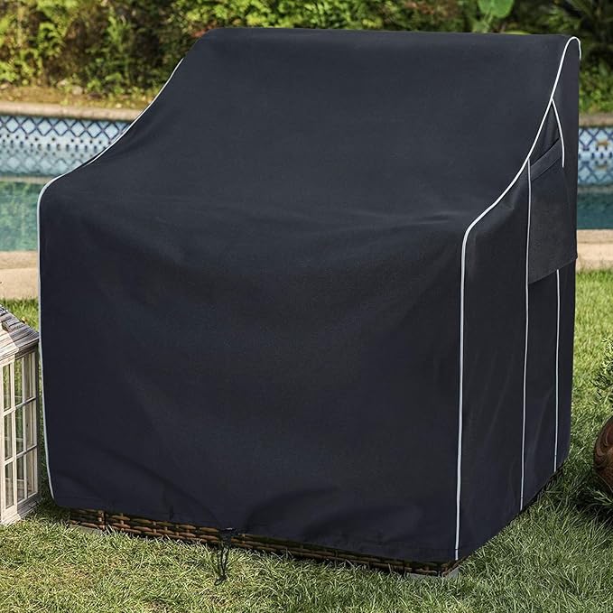 FORSPARK Patio Chair Covers Waterproof Heavy Duty Outdoor Furniture Cover Fits up to 35 x 38 x 31 inches (W x D x H) 2 Pack