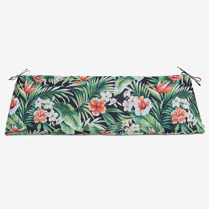 BrylaneHome Bh Outdoor Performance Bench Cushion - Cypress Midnight