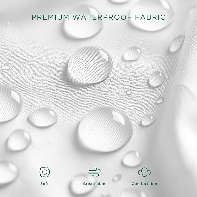 Codi Waterproof Outdoor Pillow Inserts, Square 18 x 18 inches, 4 Pack | Waterproof protective liner, premium fiber fill, patio and backyard comfort, for adults and teens, tumble dry fluffing