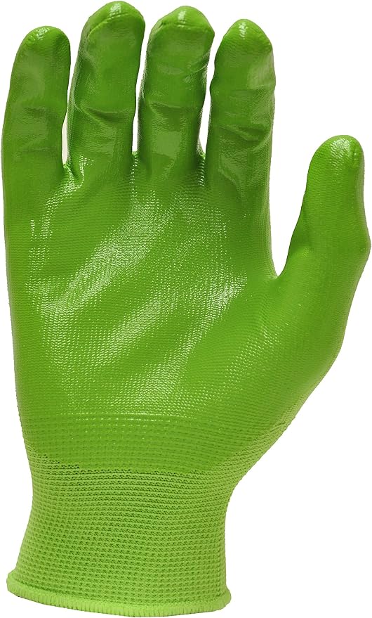 G & F Products Women's Gardening Gloves, Micro Foam Nitrile Coated Work Gloves for Gardening, Yard Work & Pruning