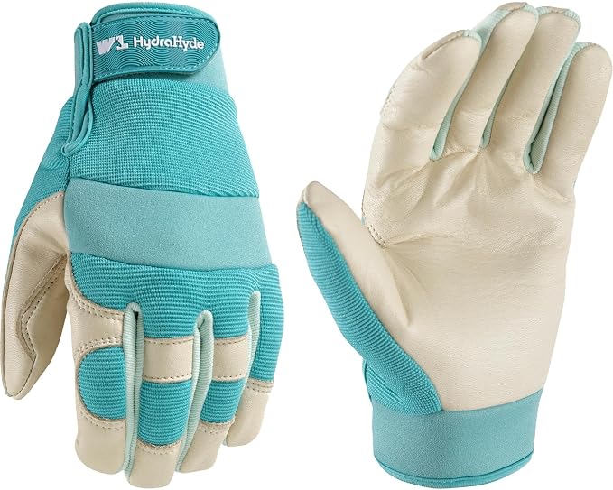 Wells Lamont Women's HydraHyde Leather Hybrid Gloves