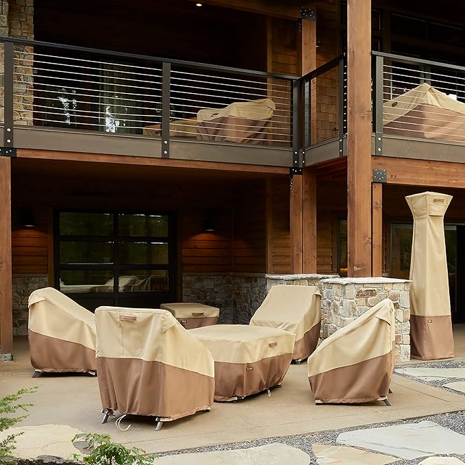 Classic Accessories Veranda's Best Waterproof Patio Lounge Chair Cover, 38 x 35 x 32 Inch