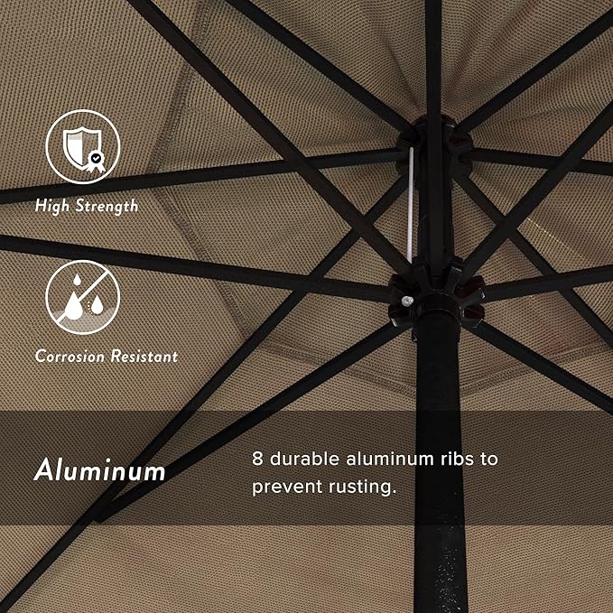 California Umbrella 9' Rd Aluminum Patio Umbrella