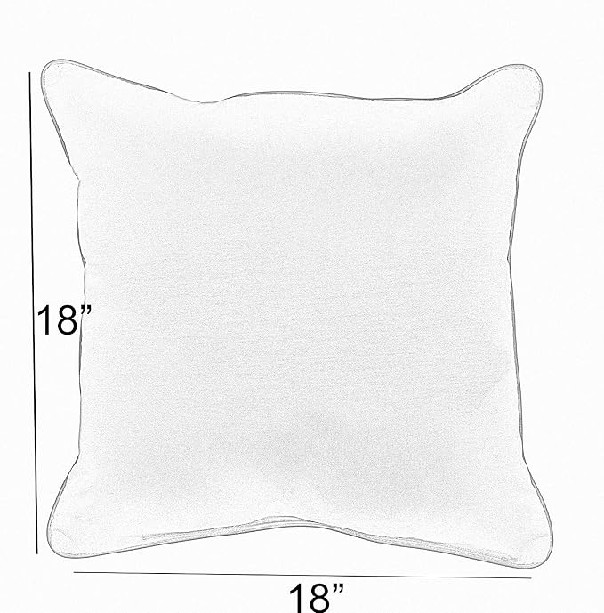 Sorra Home AMZ135911SP 18 N Embroidered Lumbar Pillow, N-Navy-13 in x 20 in, Sunbrella - Canvas Navy