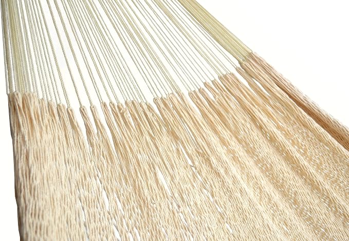 HAMMOCKS RADA - Super Cotton Thicker String - Mayan Style (Natural Color)