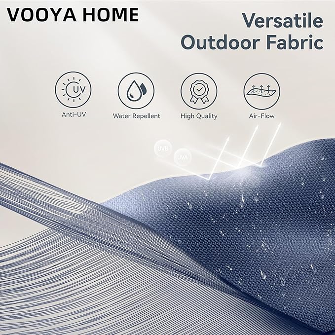 15ft Large Patio Umbrella with 3 Solar panels, 48 Solar LED Lights Base NOT Included, Outdoor Double-Sided Rectangle Market Umbrella with Crank Handle, Perfect for Pool, Lawn, and Garden (Pole Diameter 1.9 inch)