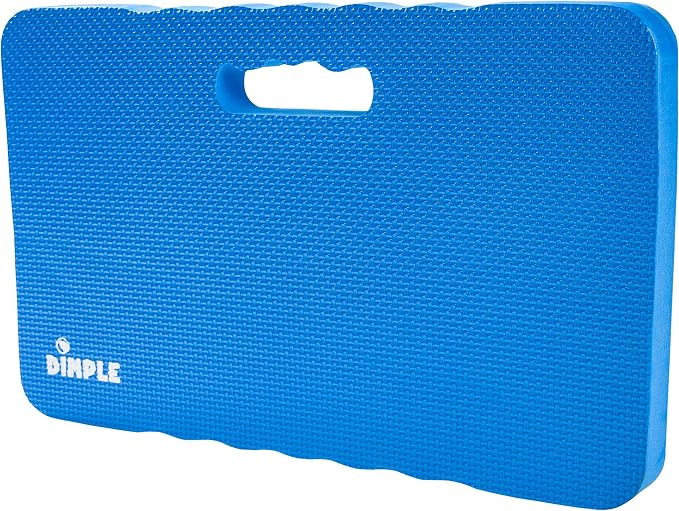 Dimple Kneeling Pad, High Density Thick Foam Comfort Kneeling Mats for Gardening, Yoga Exercise, Garden Cushions, Knee Pads Blue