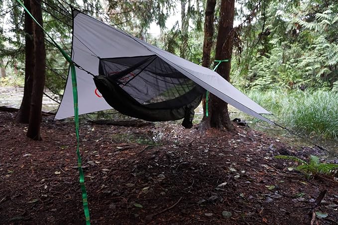 Grand Trunk Skeeter Beeter XT Hammock, Portable, Navy & Forest Green