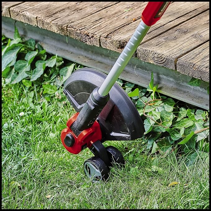 Einhell GE-CT 18/30 Li-Solo Power X-Change Cordless Trimmer (18V, Cutting Width 30 cm, Motor Block swivels 90° and tilt, with Wire Spool) Delivered Without Battery and Charger
