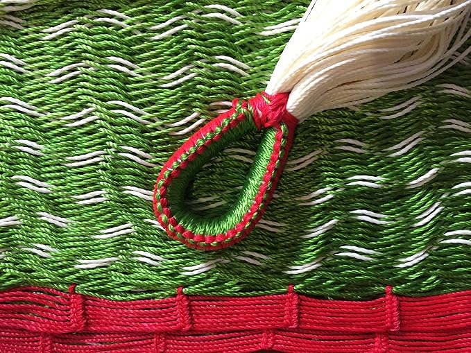 Traditional Mayan Hammock -Nopales Hammock (Medium) - Thick Nylon Thread