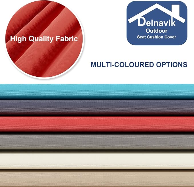 Kurapika Outdoor Cushion Slipcovers 11PCS Patio Set Cushion Covers Replacement for Outdoor Furniture Set, Outdoor Sofa Seat Cushion Cover and Backrest Pillow Covers (Red)