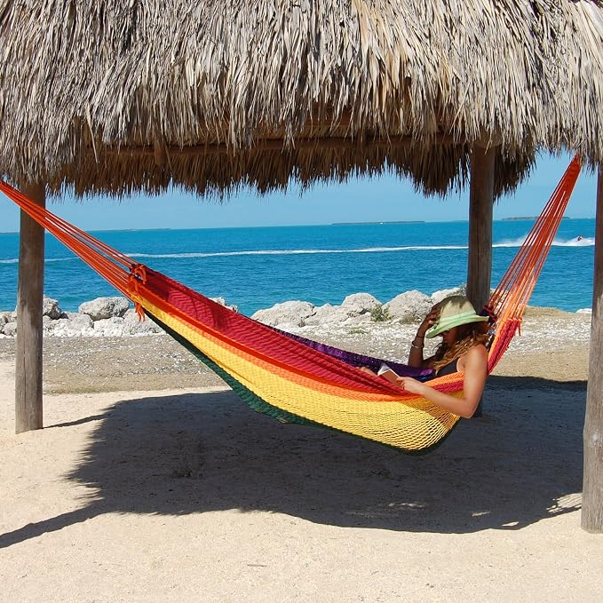 Double Mayan Hammock (Rainbow)