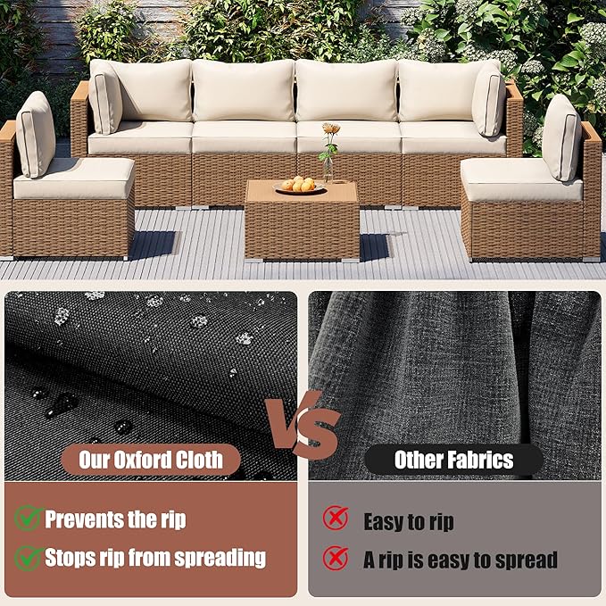 Patio Furniture Covers Waterproof Outdoor Dining Table and Chairs All-Weather Resistant Patio Table Cover for Rectangular Patio Furniture Set 111"L X 74"W X 28"H Black