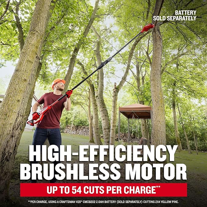 CRAFTSMAN Brushless Rp Pole Saw B (CMCPS630B)